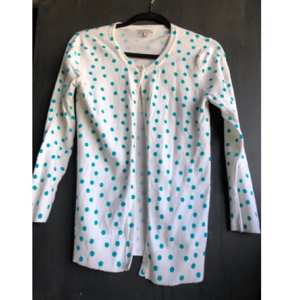 Polka dot cardigan